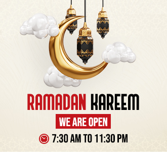 Dar al Saha Polyclinic is open during Ramadan kareem from 7:30 am to 11:30 pm All Days